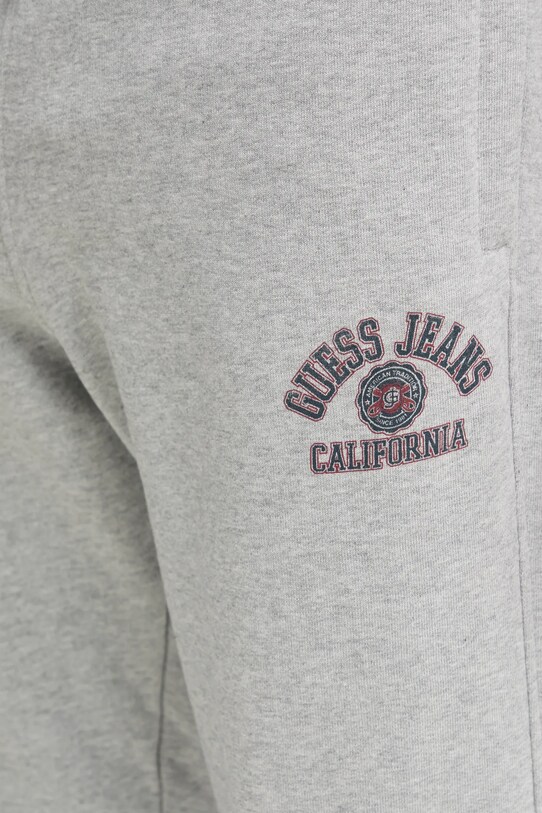 Бавовняні спортивні штани Guess Jeans сірий M5RB52.KCPR1