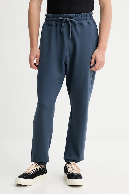 AllSaints spodnie dresowe bawełniane UNDRGRND bawełna niebieski M031TB