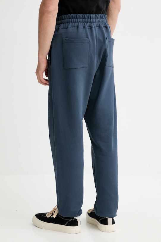 Odzież AllSaints spodnie dresowe bawełniane UNDRGRND M031TB niebieski