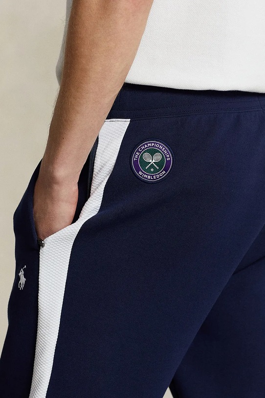 Polo Ralph Lauren spodnji del trenirke Wimbledon Collection mornarsko modra 710867582