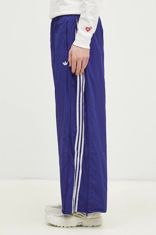 adidas Originals pantaloni della tuta SST TRACKPANT JX1693 violetto SS25