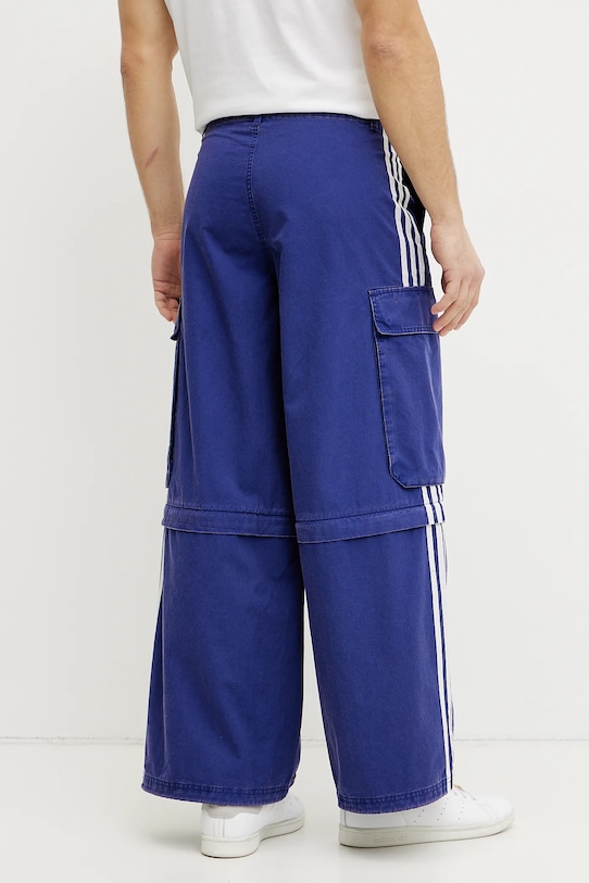 Odzież adidas Originals spodnie bawełniane CARGO PANTS JY6294 niebieski