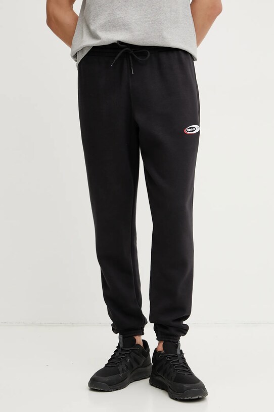 Tepláky Reebok Classic pletenina čierna 100215126