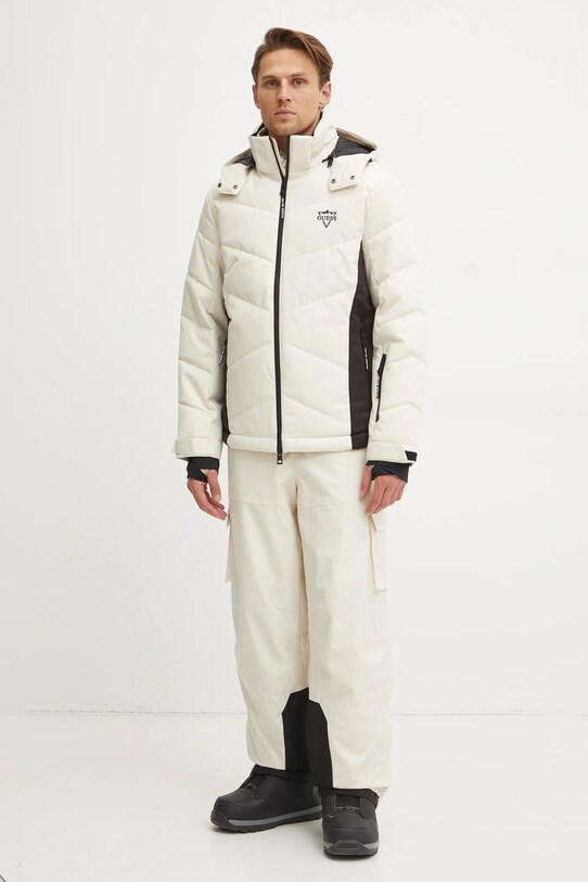 Guess pantaloni de schi M4PB59.WH0K0 bej SS25