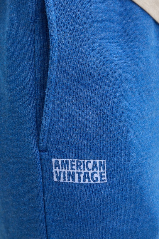 American Vintage pantaloni de trening MDOV05CE25 violet