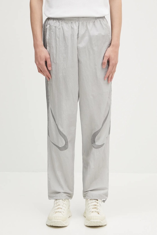 Donji dio trenirke adidas Originals natpis siva JP1135