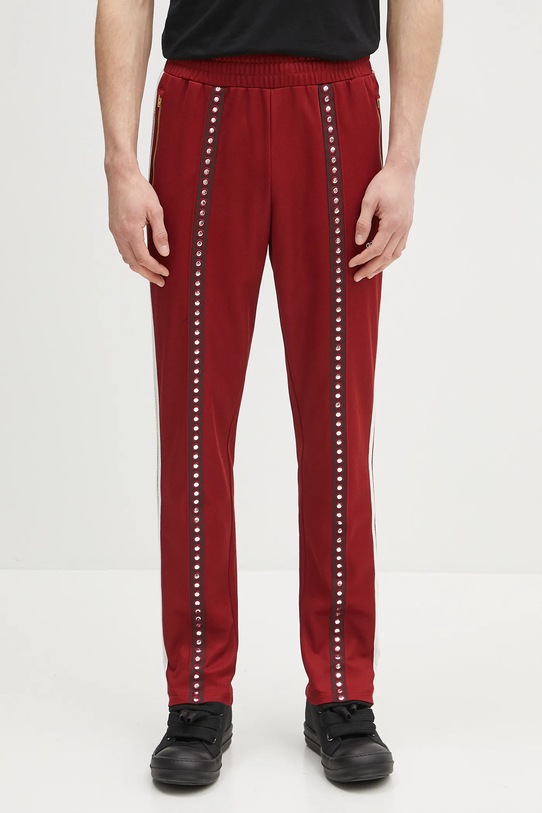 Tepláky adidas Originals nášivka burgundské KA4391