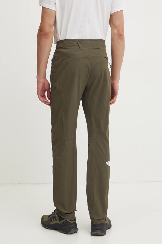 Odzież The North Face spodnie outdoorowe Exploration NF0A8BR321L1 zielony