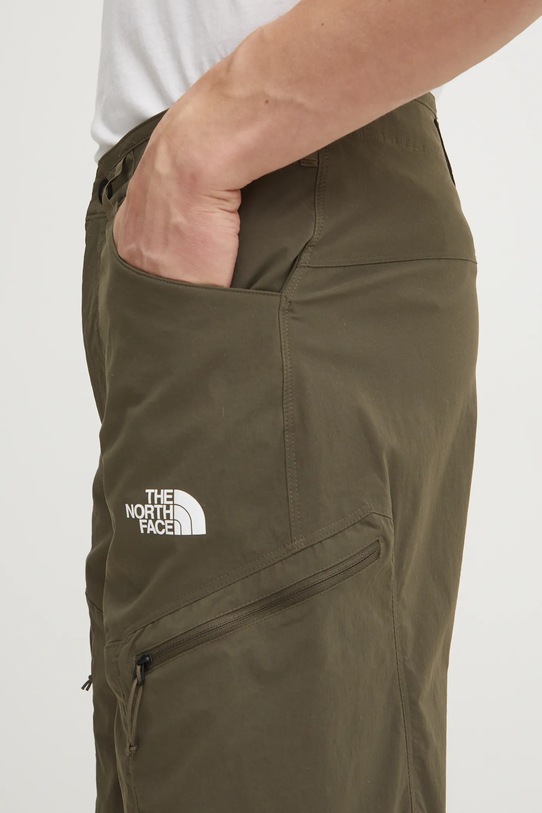 The North Face spodnie outdoorowe Exploration zielony NF0A8BR321L1