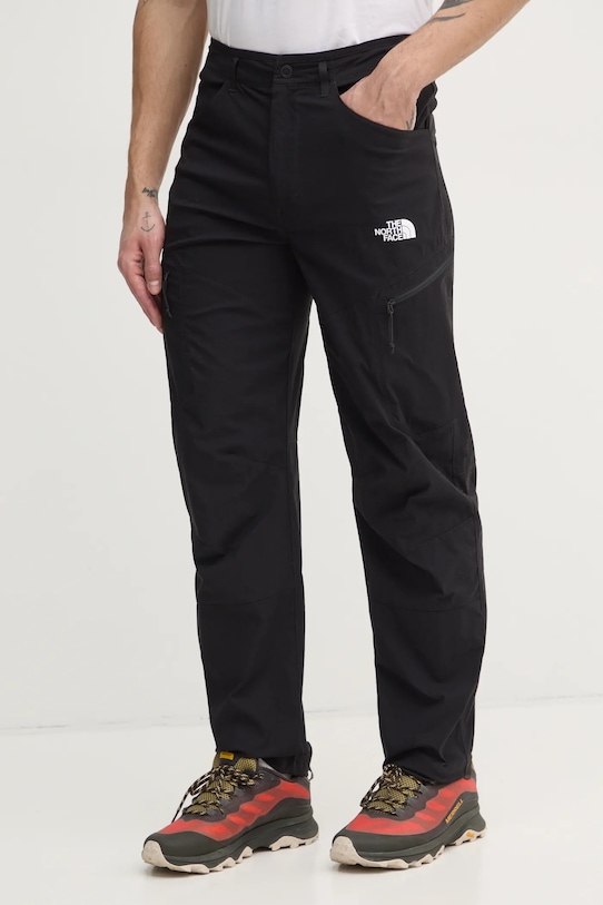 The North Face pantaloni de exterior Exploration panza negru NF0A8BR3JK31