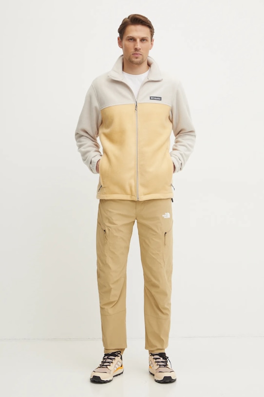 The North Face spodnie outdoorowe Exploration NF0A8BR3LK51 zielony SS25