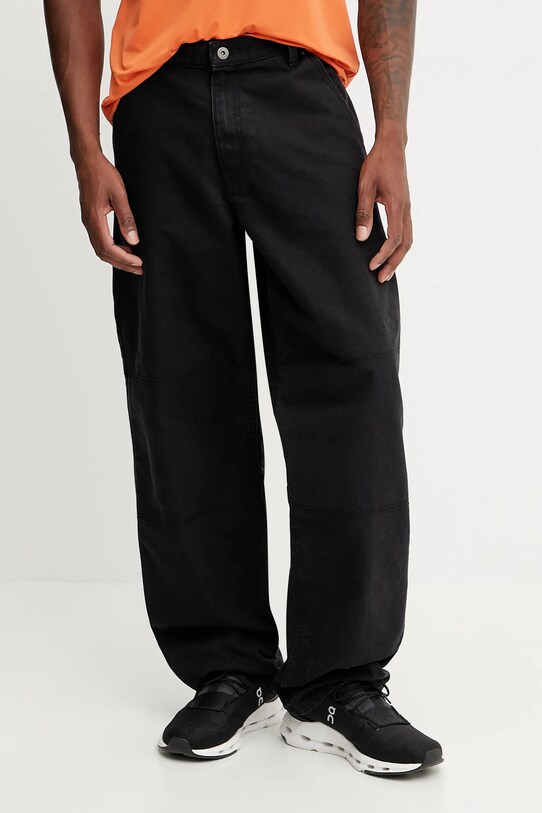 The North Face jeans Cedar Canvas Work negru NF0A8B78JK31