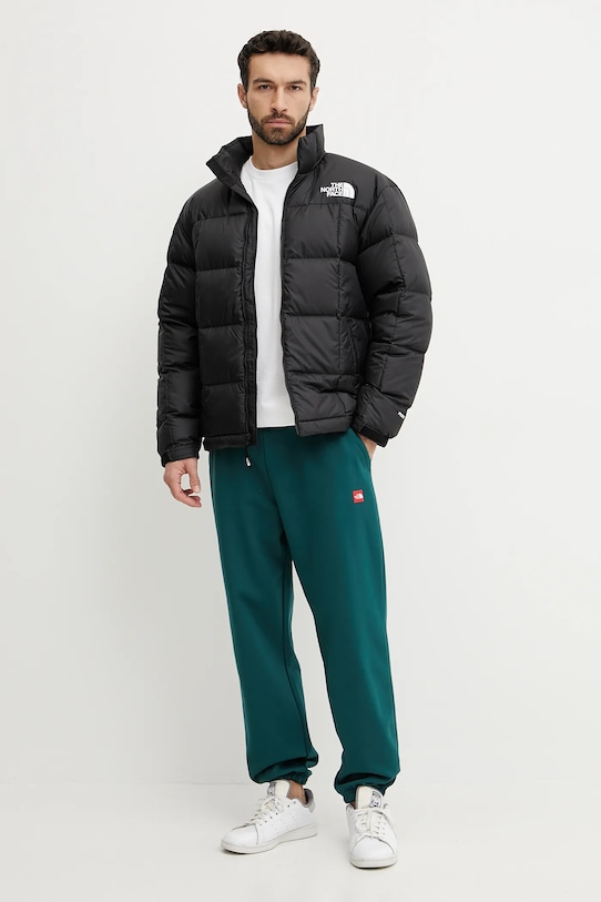Bavlněné tepláky The North Face Axys NF0A8C1U6GI1 zelená SS25