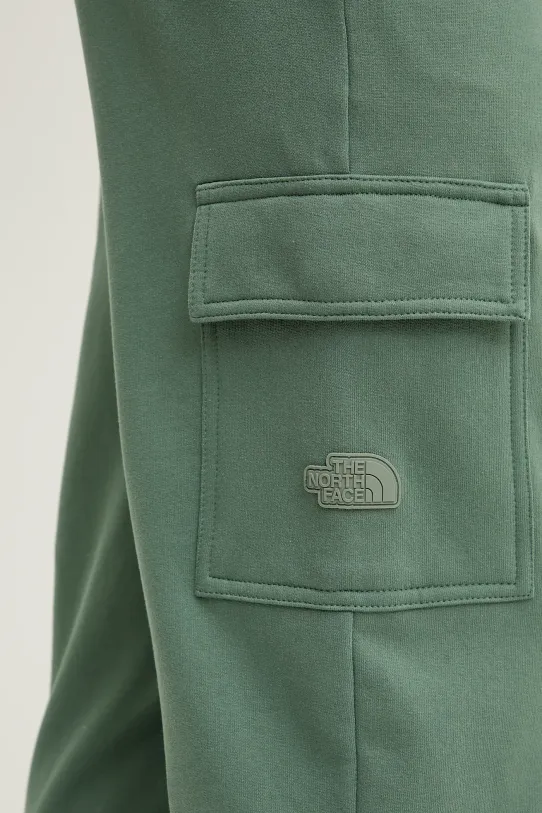 The North Face pantaloni de trening din bumbac verde NF0A8C2YHCH1