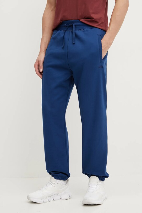 The North Face pantaloni de trening din bumbac Dome Relaxed bumbac bleumarin NF0A8C3SD1R1