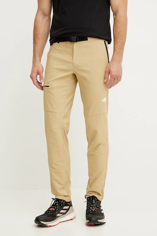 The North Face spodnie outdoorowe Lightning tkanina zielony NF0A495N4FS1