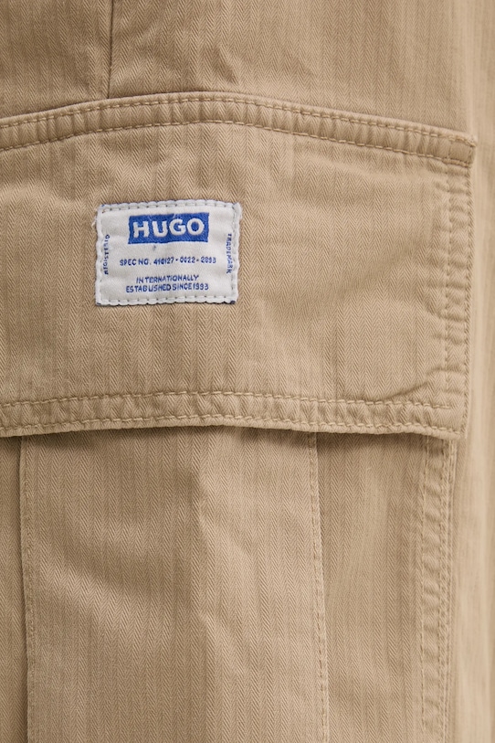 Παντελόνι Hugo Blue μπεζ 50539092