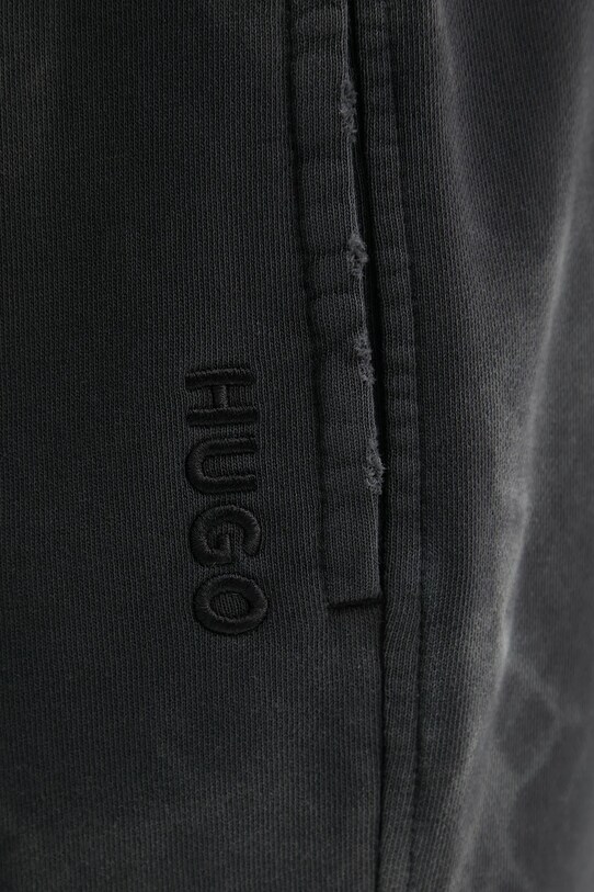 Бавовняні спортивні штани Hugo Blue чорний 50534274