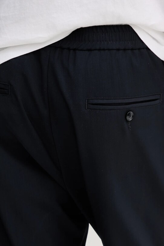 BARENA VENEZIA pantaloni de lana Camicia Mola bleumarin PAU5082.478