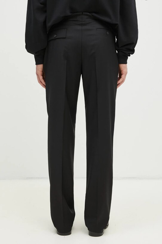 Îmbrăcăminte Paul Smith pantaloni de lână M1R.409Z.P00002 negru