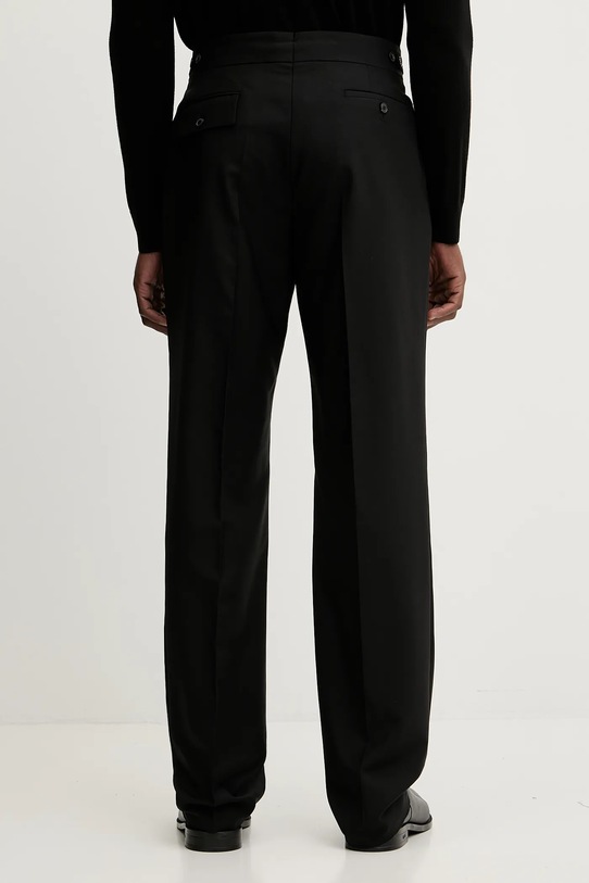 Odzież Paul Smith spodnie wełniane M1R.409Z.P00002 czarny