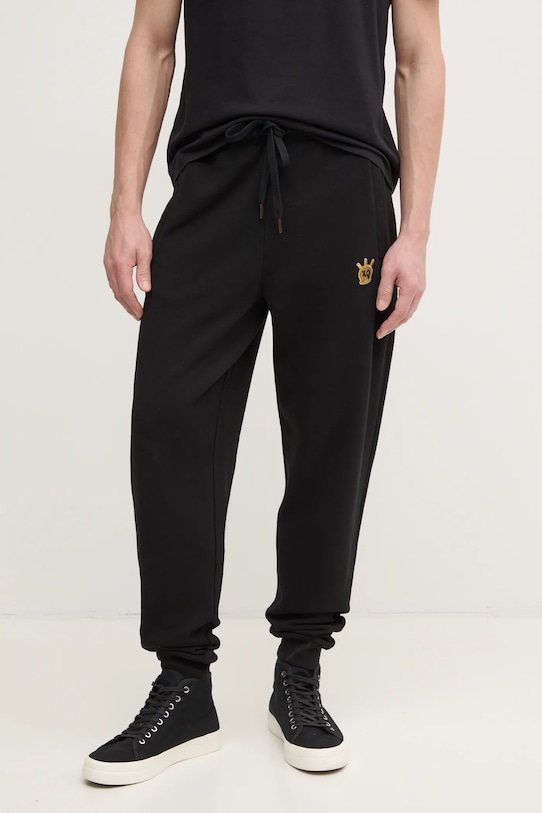 Bavlněné tepláky ZADIG&VOLTAIRE pletenina černá JMPA00016.19W.001