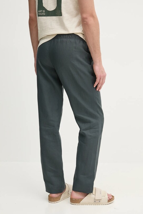 ZADIG&VOLTAIRE pantaloni din in WMPA01208.310 gri SS25