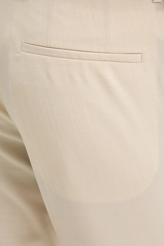 HUGO pantaloni de lână bej 50540288