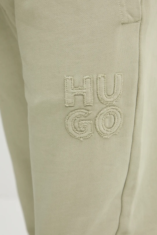 Îmbrăcăminte HUGO pantaloni de trening din bumbac 50535287 verde