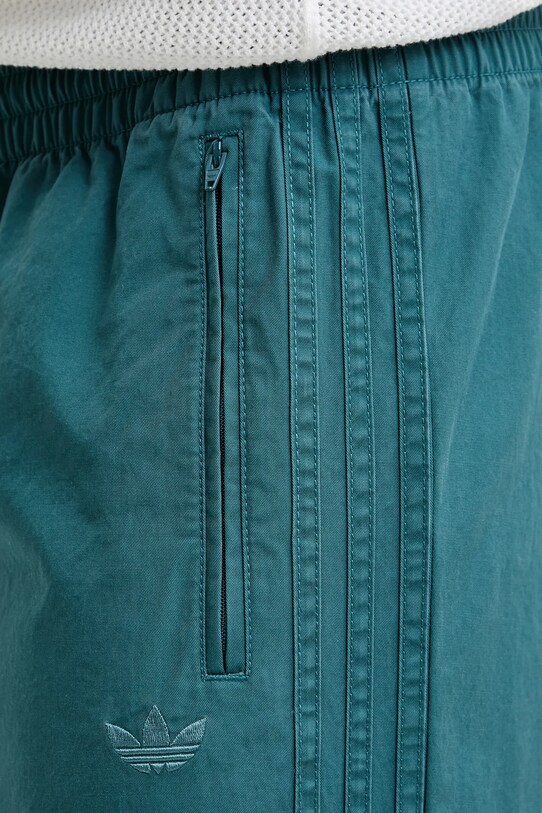 adidas Originals pantaloni de bumbac Firebird Pants turcoaz KC0688