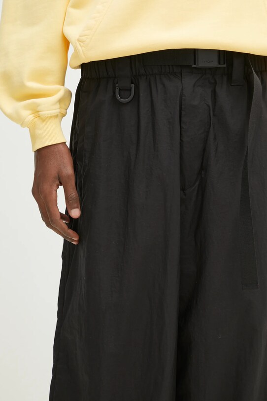 Tepláky Y-3 3-Stripes Nylon Pants černá JD5998