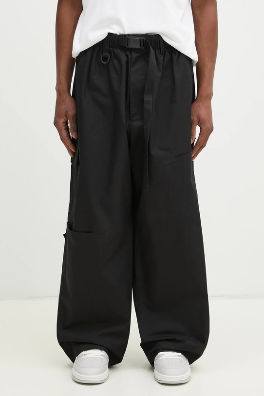 Y-3 pantaloni Vent Cargo Pant semplice nero JI7086