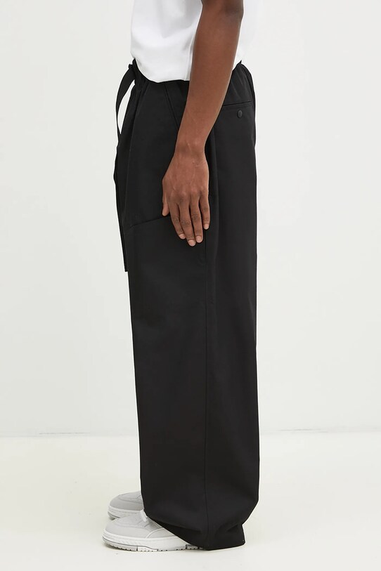 Y-3 pantaloni Vent Cargo Pant JI7086 nero SS25