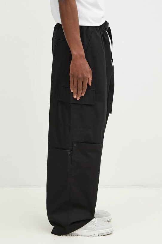 Y-3 pantaloni Vent Cargo Pant nero JI7086