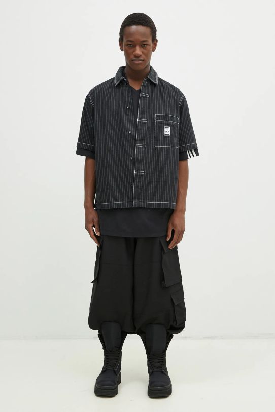 Y-3 pantaloni Sport Uniform Cuffed Cargo Pant nero JM5494