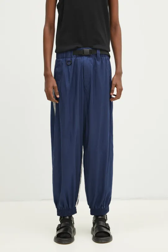 Y-3 joggers 3-Stripes Nylon Shell Pant Planet friendly navy JM7789