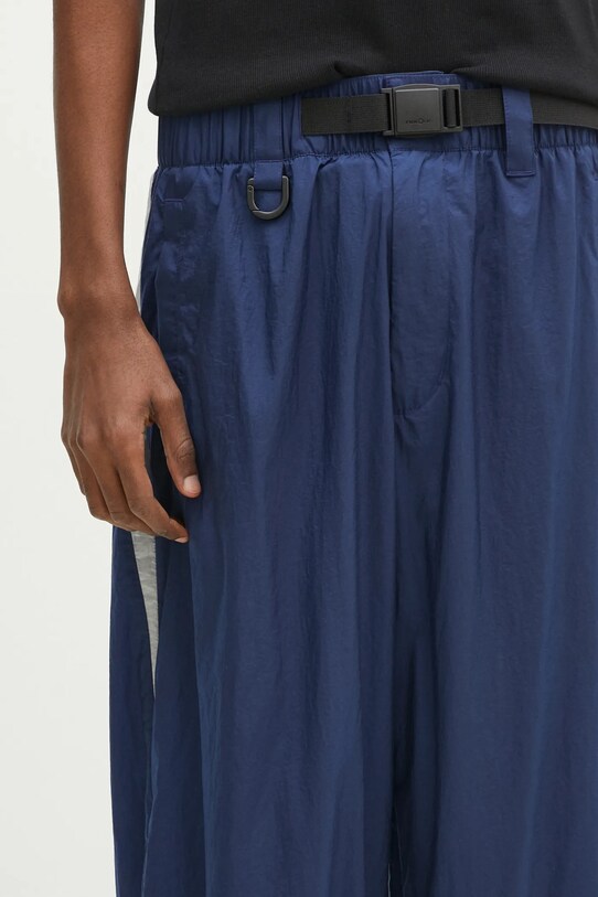 Tepláky Y-3 3-Stripes Nylon Shell Pant námořnická modř JM7789
