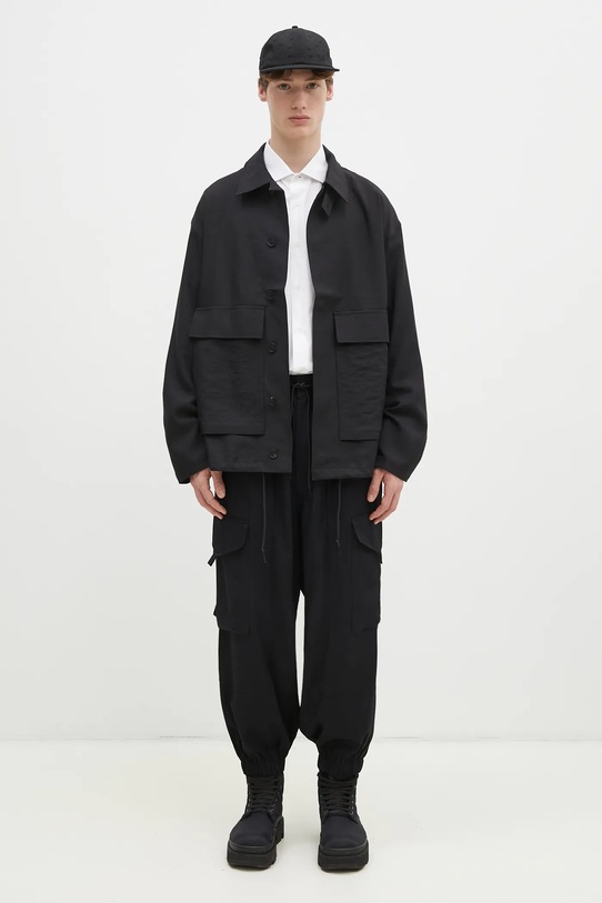 Y-3 trousers Rayon Twill Pant JN4872 black