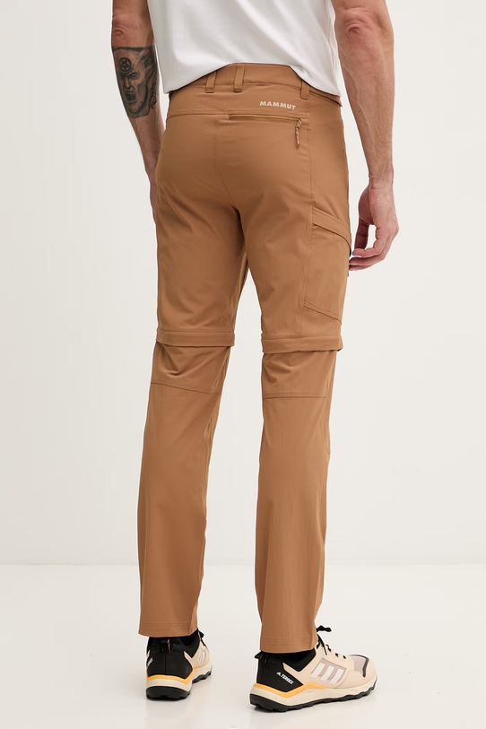 Odzież Mammut spodnie trekkingowe męskie Runbold IV 1022.02600 brązowy