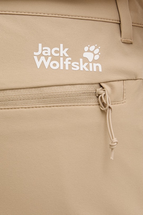 Jack Wolfskin spodnie trekkingowe męskie Pico Trail beżowy A63904