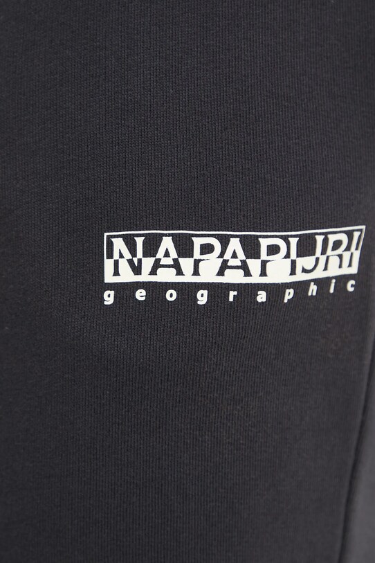 Napapijri pantaloni de trening din bumbac M-Gori negru NP0A4IDS0411
