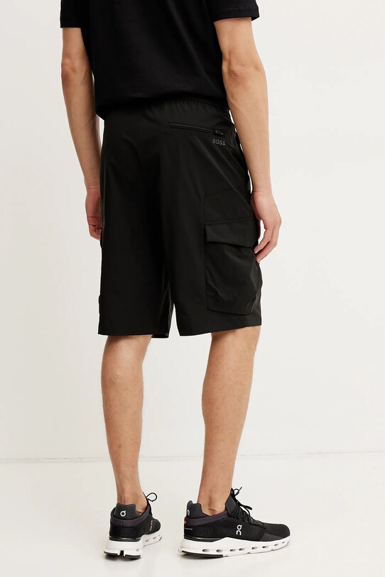 Îmbrăcăminte BOSS Green pantaloni scurti 50534318 negru