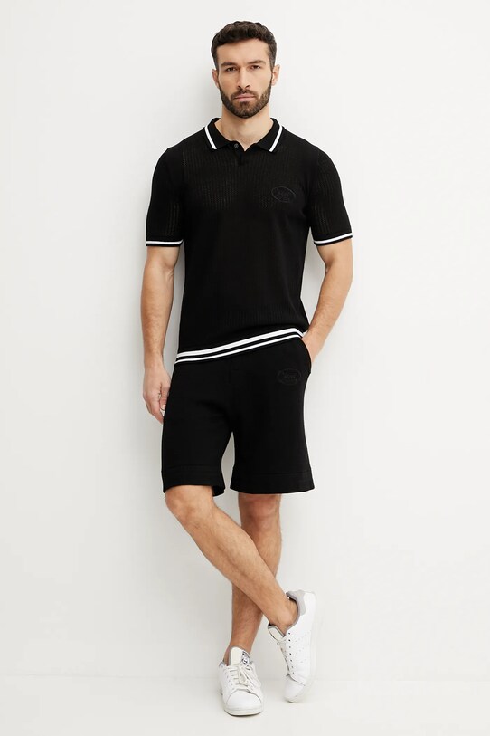 BOSS Green pantaloni scurti 50537163 negru SS25