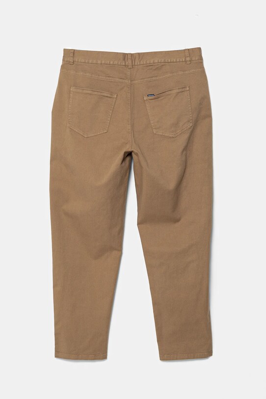 Barbour spodnie Washed Stretch Twill Regular Fit Trouser MTR0742 zielony SS25