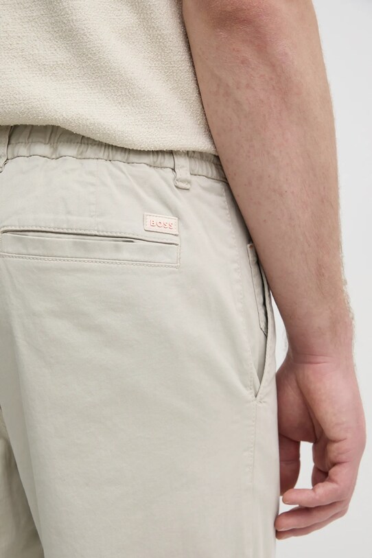 BOSS Orange spodnie beżowy 50536722