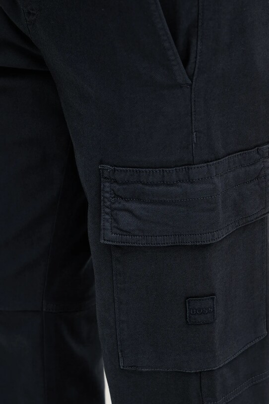 BOSS Orange pantaloni bleumarin 50536882