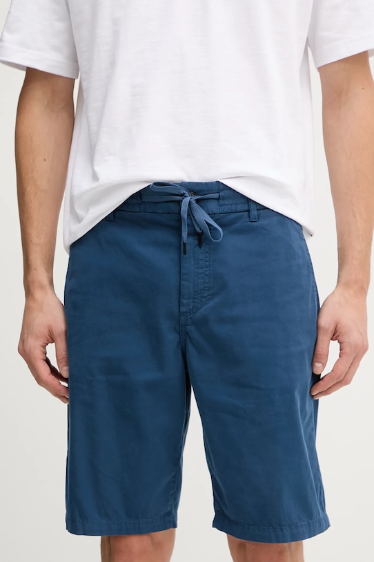 BOSS Orange pantaloni scurti panza bleumarin 50536885