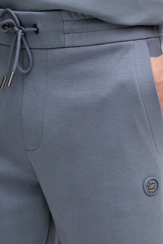 BOSS къс панталон тип анцуг мъжки с памук син 50537277