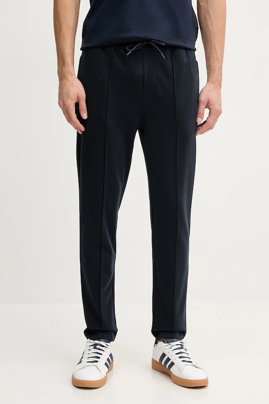 BOSS spodnie dresowe z elastanem granatowy 50538025