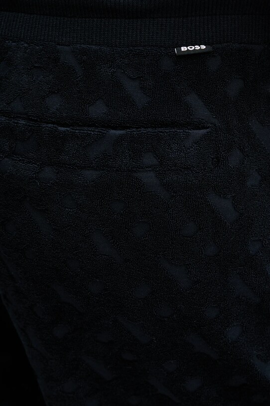 Bombažne kratke hlače BOSS mornarsko modra 50538636